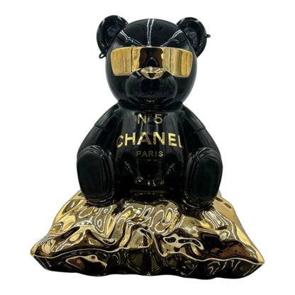 Teddy For Chanel Lux Pop – Scultura Pop Art Edizione Limitata | Naor26