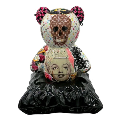 Teddy For Louis Vuitton Pop Lux – Scultura Pop Art Edizione Limitata | Naor26