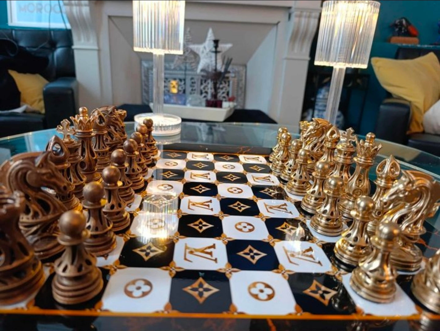 Scacchiera Louis "Gold Edition" ( Kleiner Artist )