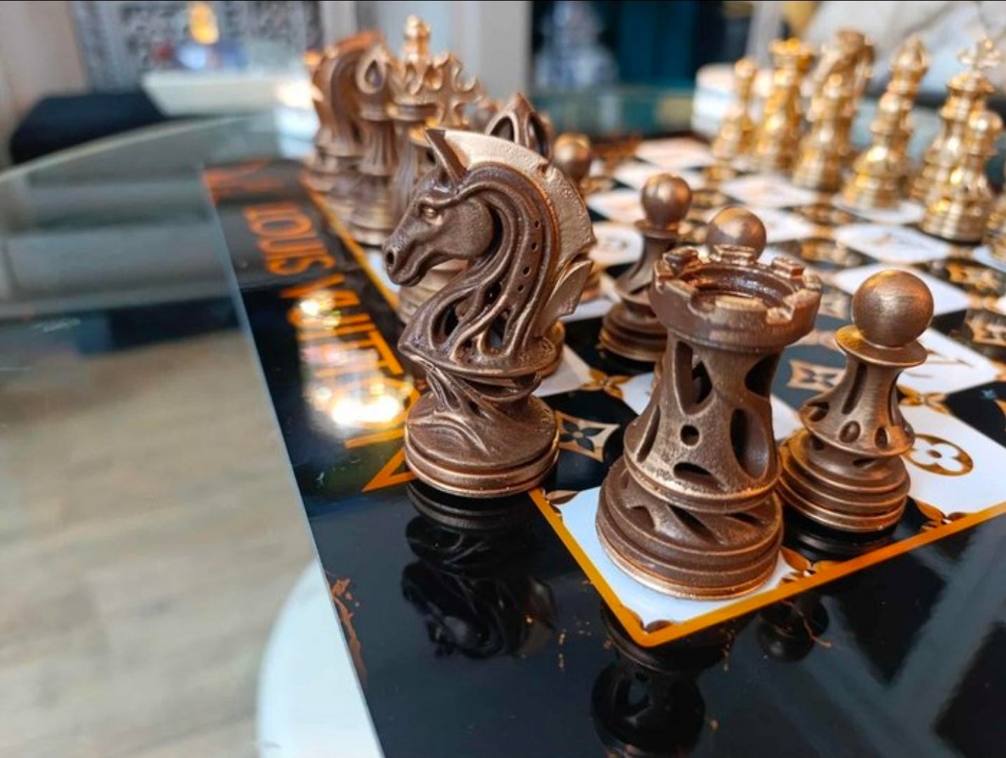 Scacchiera Louis "Gold Edition" ( Kleiner Artist )