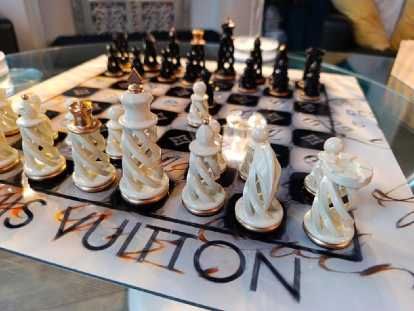 Scacchiera Louis " Viaggio Spirale Luxe " ( Kleiner Artist )