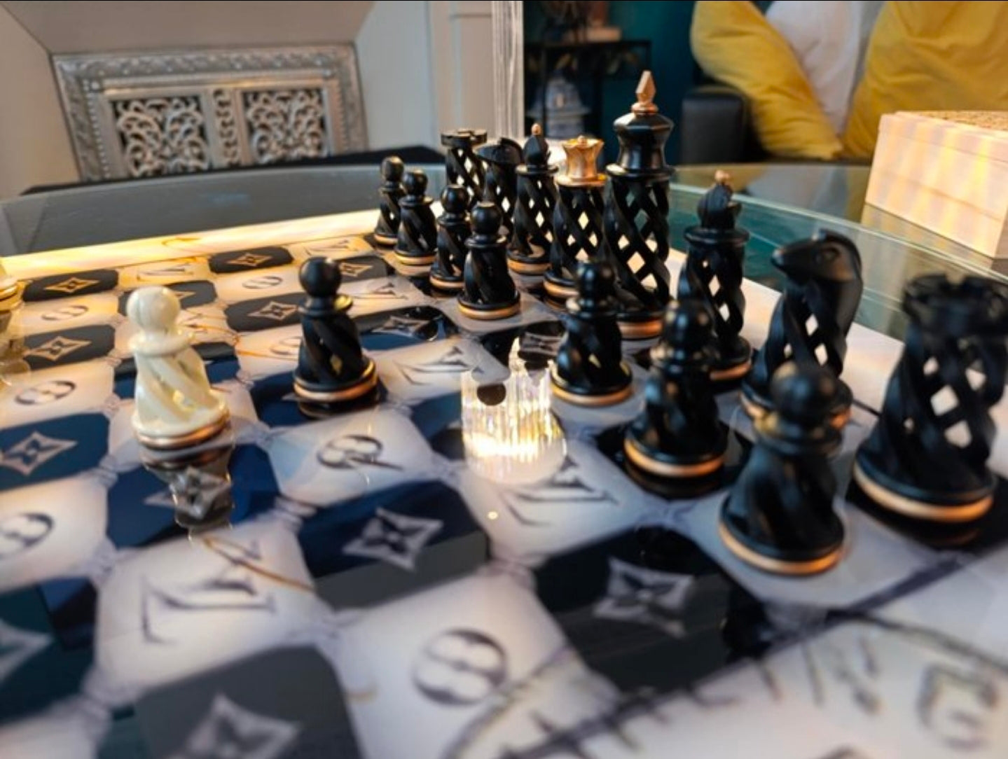 Scacchiera Louis " Viaggio Spirale Luxe " ( Kleiner Artist )