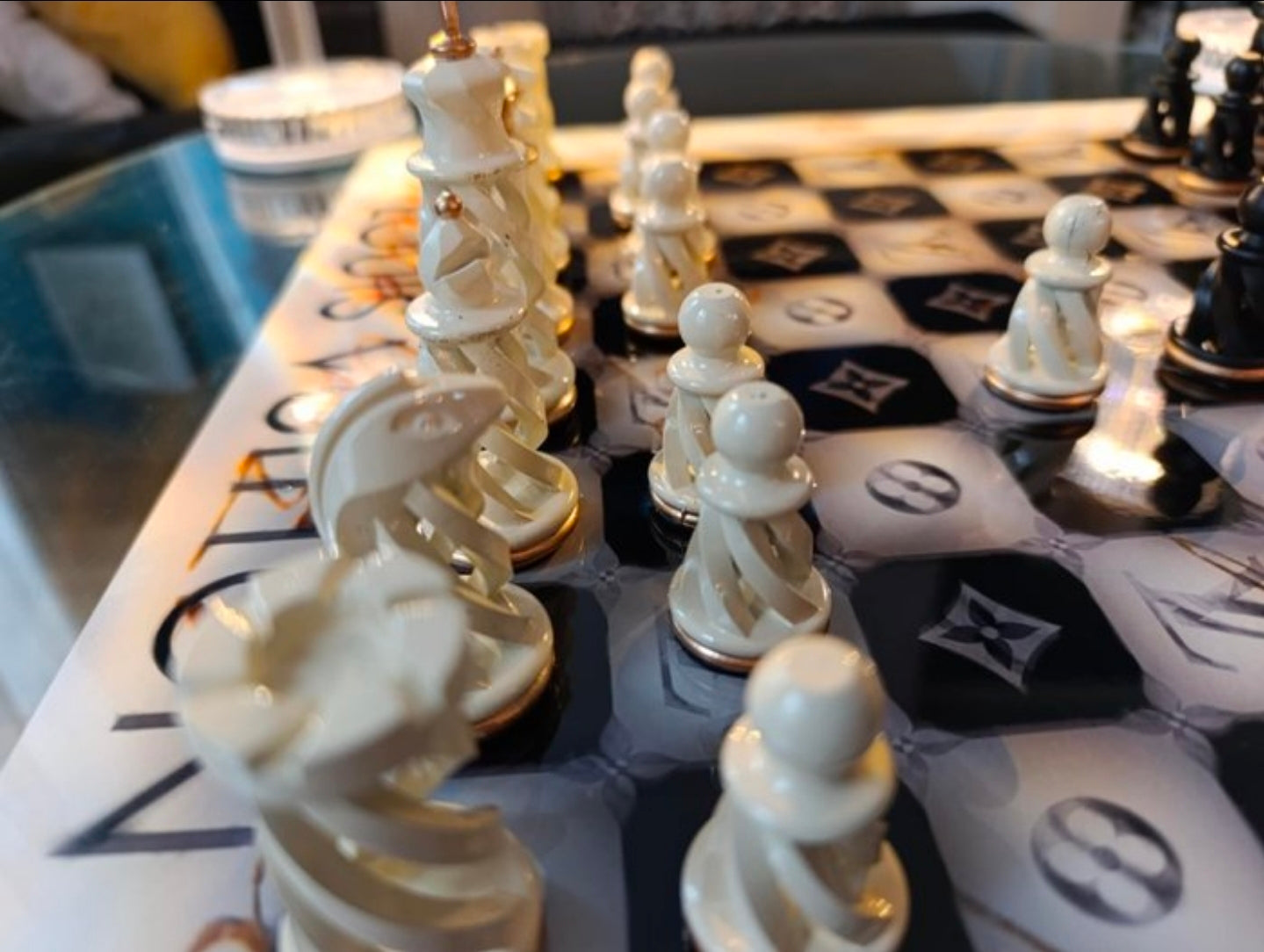 Scacchiera Louis " Viaggio Spirale Luxe " ( Kleiner Artist )