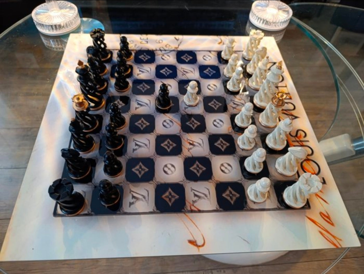 Scacchiera Louis " Viaggio Spirale Luxe " ( Kleiner Artist )