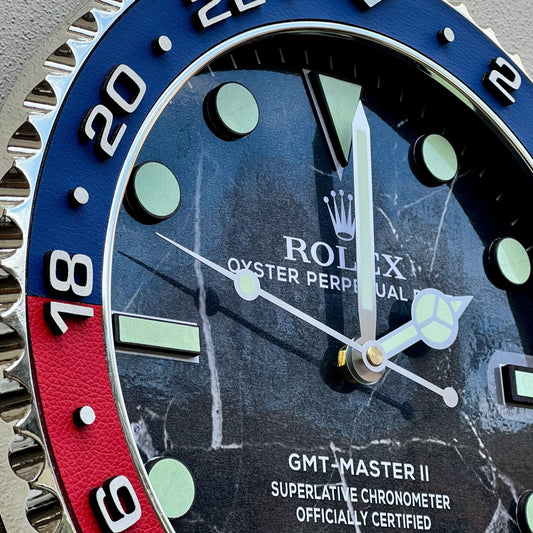 Orologio GMT Marble Custom da Parete