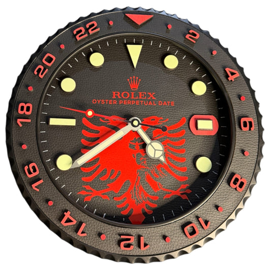 Orologio “Albanian Royal Time" custom da Parete