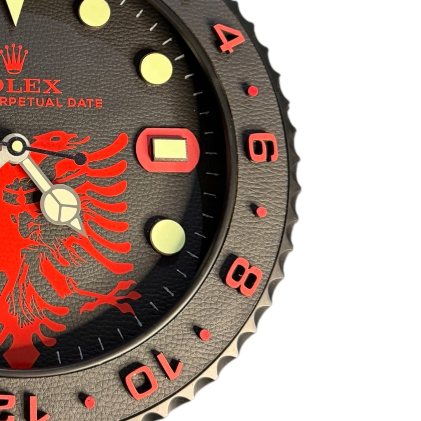 Orologio “Albanian Royal Time" custom da Parete