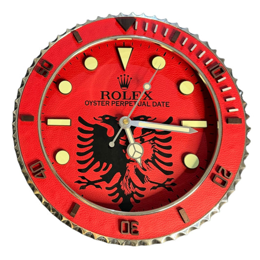 Orologio " Shqiponja e Kuqe " Custom da Parete