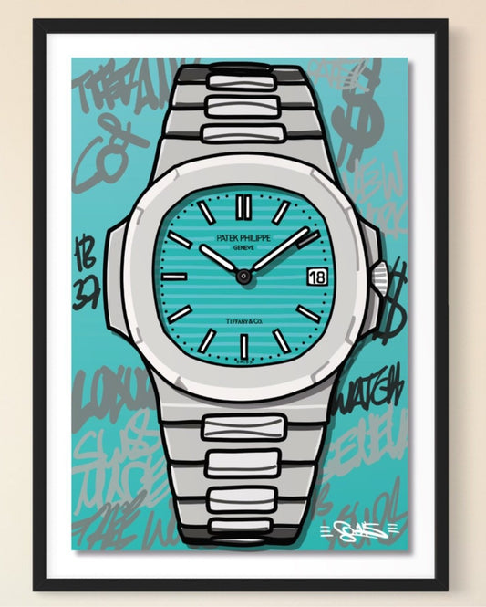 Quadro Tiffanys Patek (Opera d'arte 3D)