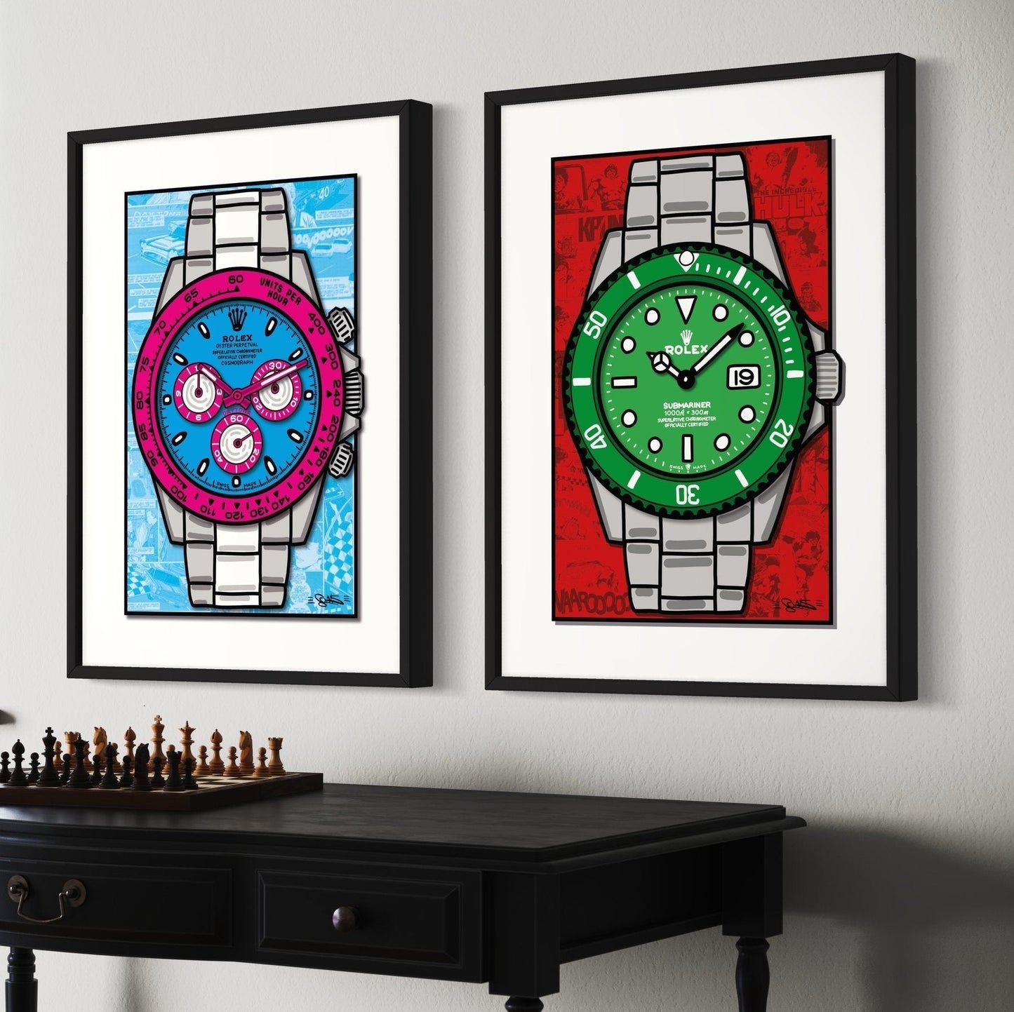 Quadro The Incredible Sub (Opera d'arte 3D)