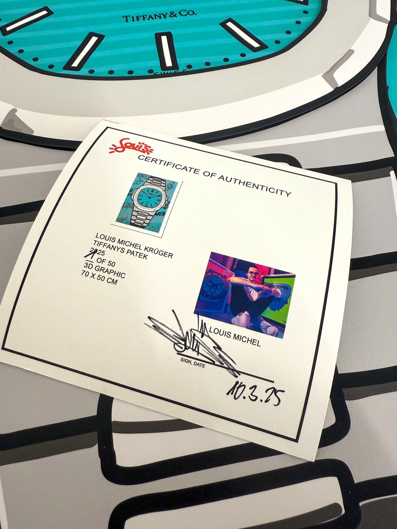 Quadro Tiffanys Patek (Opera d'arte 3D)