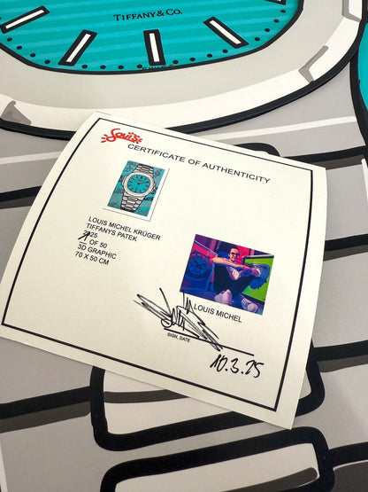Quadro Tiffanys Patek (Opera d'arte 3D)