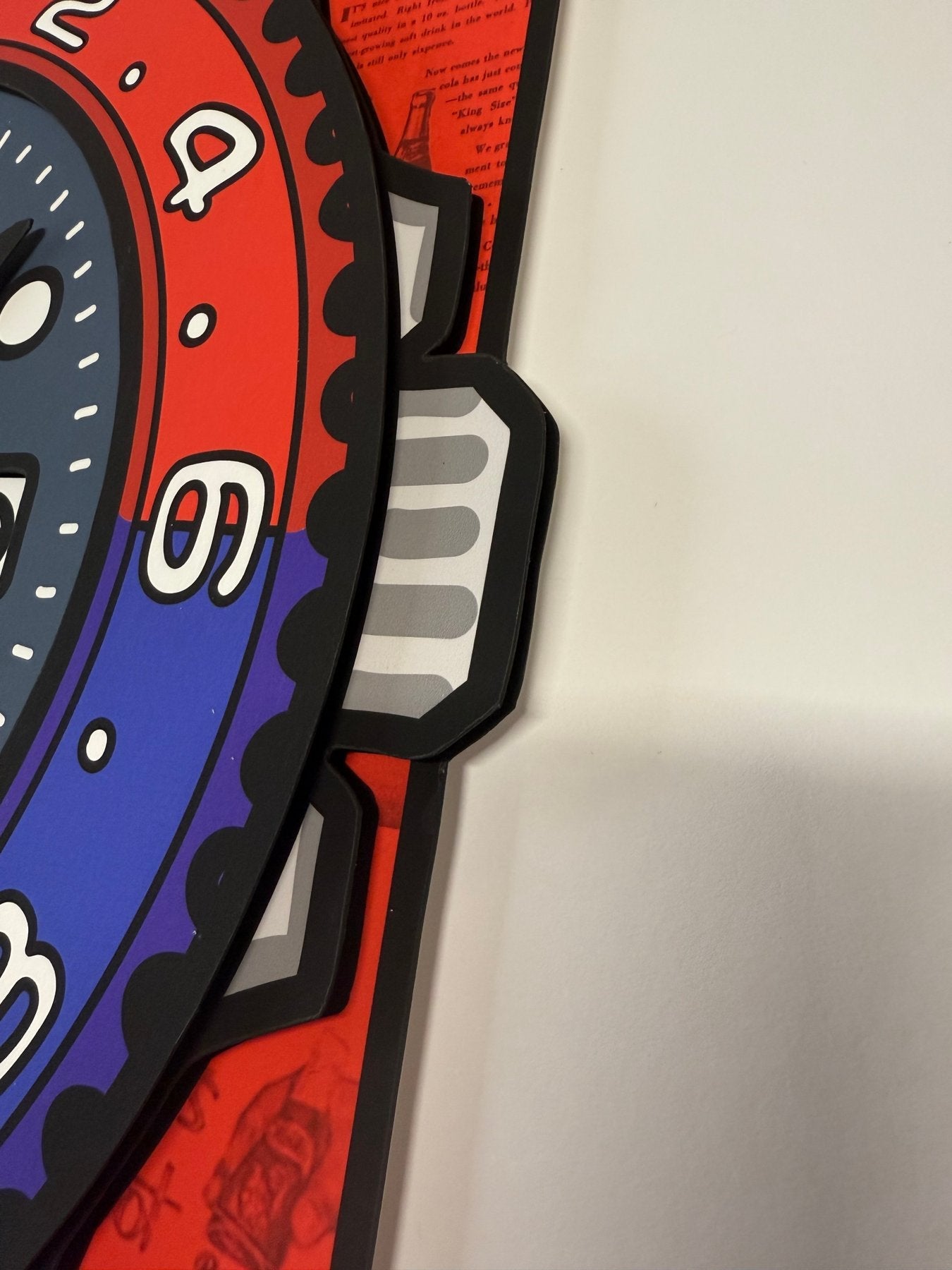 Quadro Pepsi Rolex (Opera d'arte 3D)