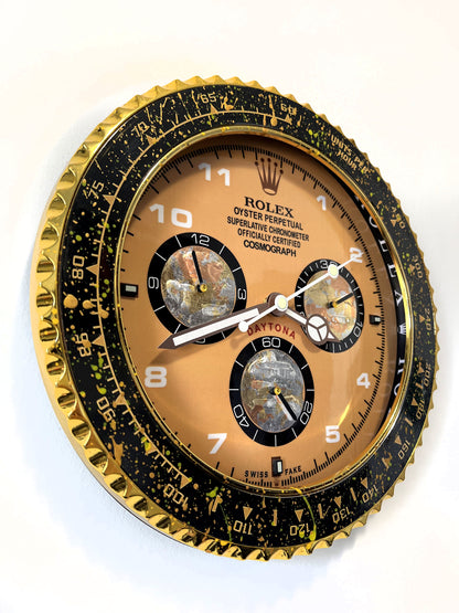 Orologio Day Mandarin Custom da muro