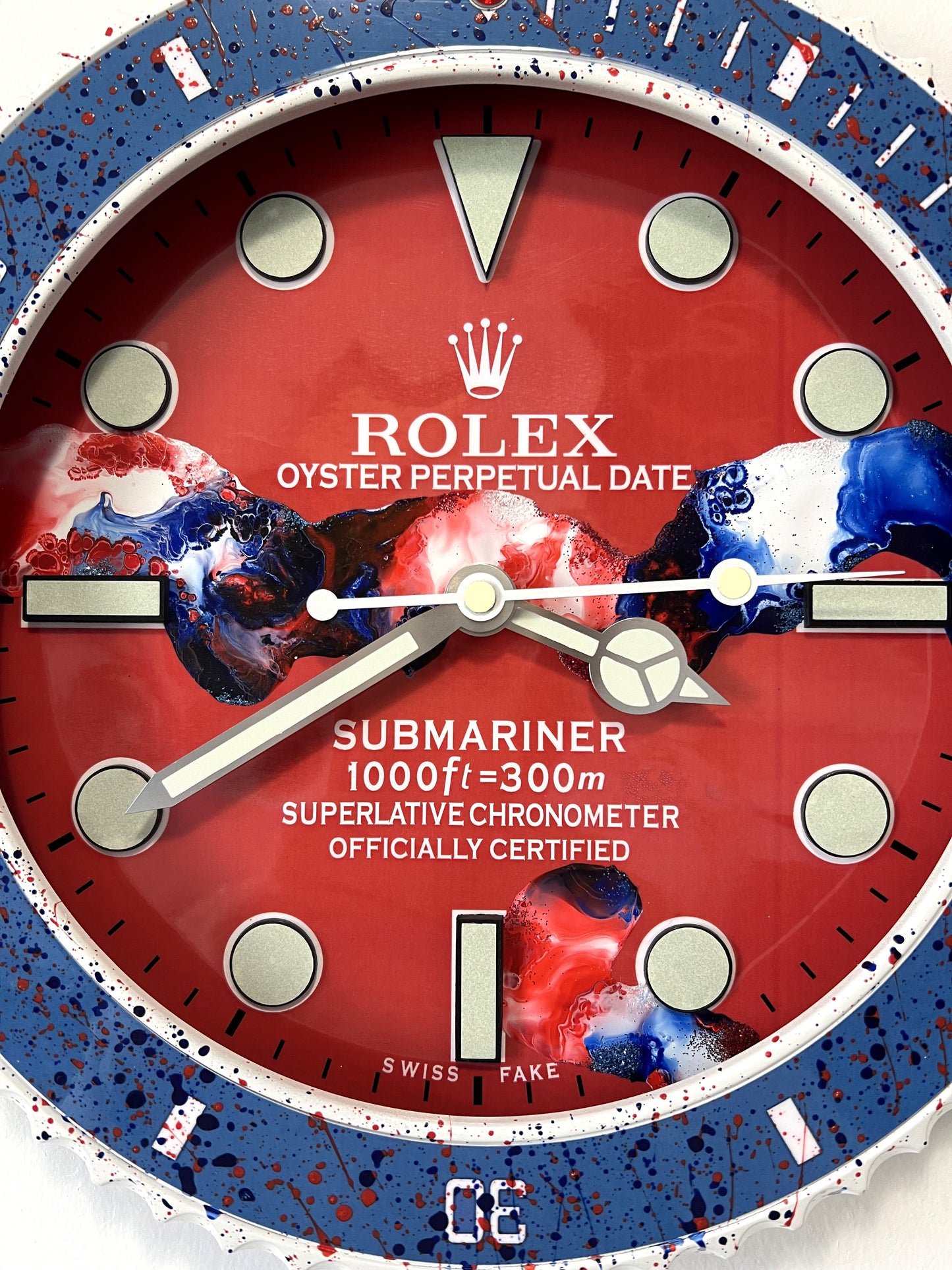 Orologio Submariner French Wave Custom da muro