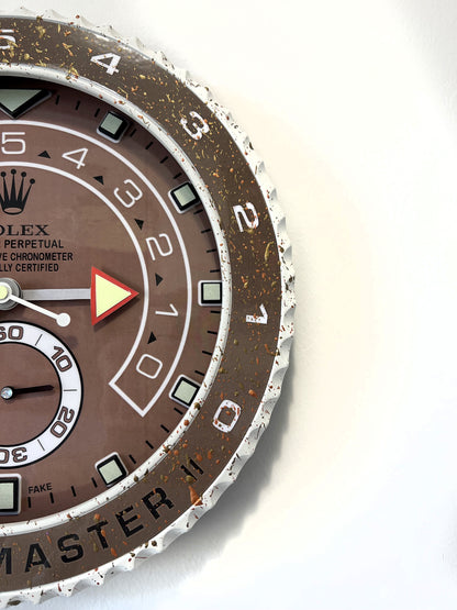 Orologio Yacht-Master II The Brown Mountain Custom da muro