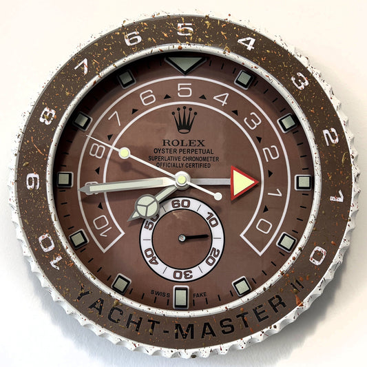 Orologio Yacht-Master II The Brown Mountain Custom da muro