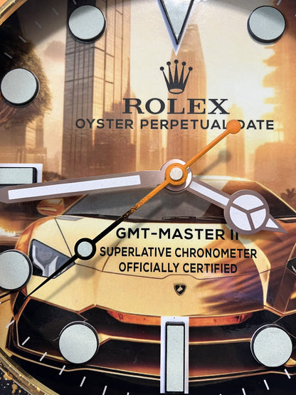 Orologio Gmt The Lambo Custom da muro