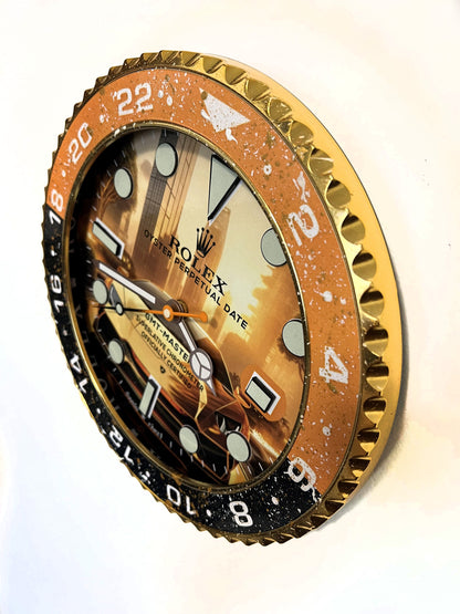 Orologio Gmt The Lambo Custom da muro