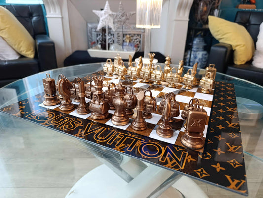 Scacchiera Louis " Pelle Reale" ( Kleiner Artist )