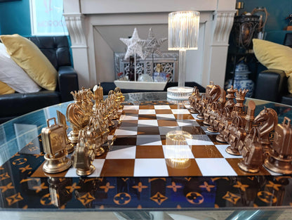 Scacchiera Louis " Pelle Reale" ( Kleiner Artist )