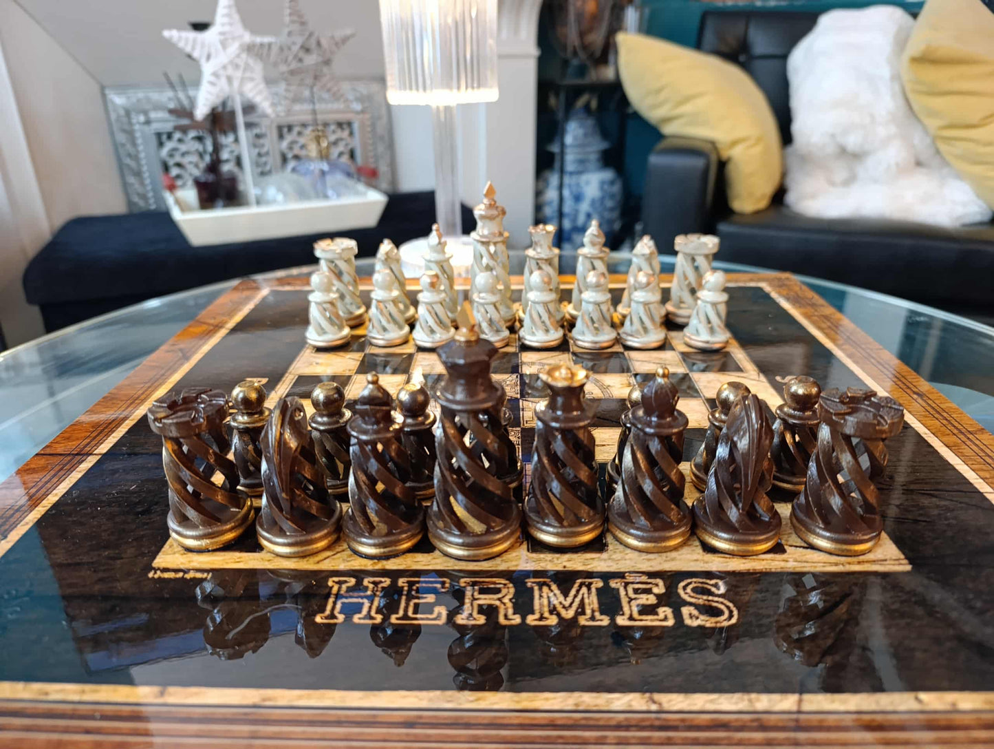 Scacchiera Hermès " Tradition " ( Kleiner Artist )