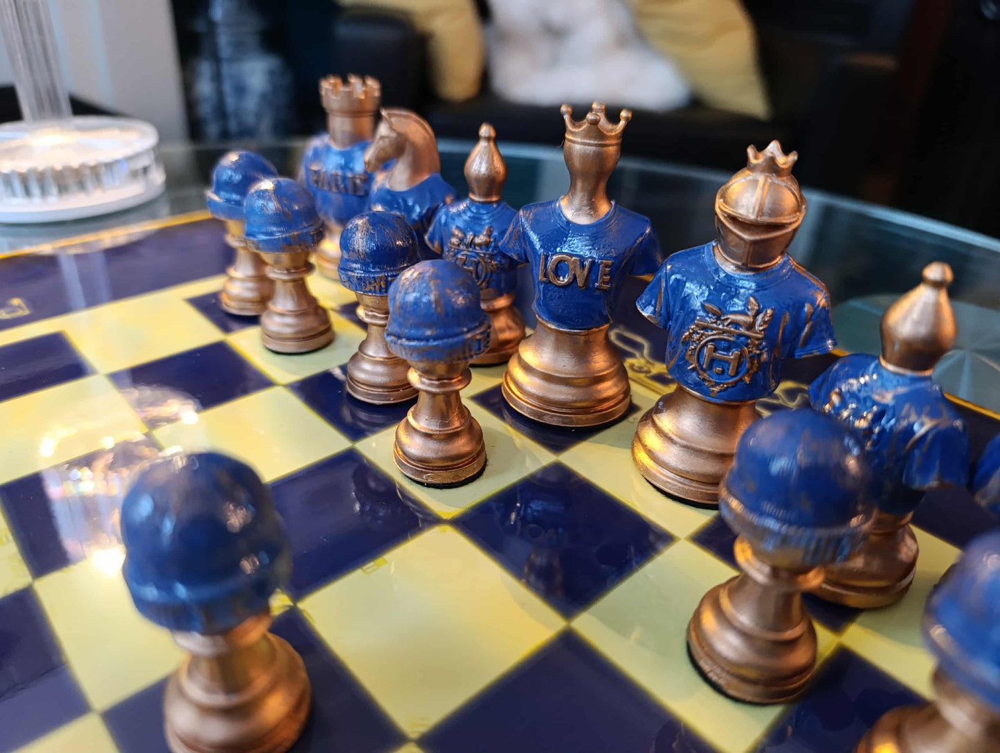 Scacchiera Hermès " Royal Champions " ( Kleiner Artist )