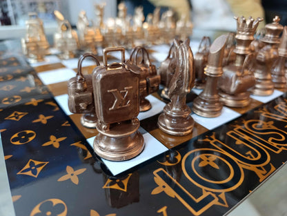 Scacchiera Louis " Pelle Reale" ( Kleiner Artist )