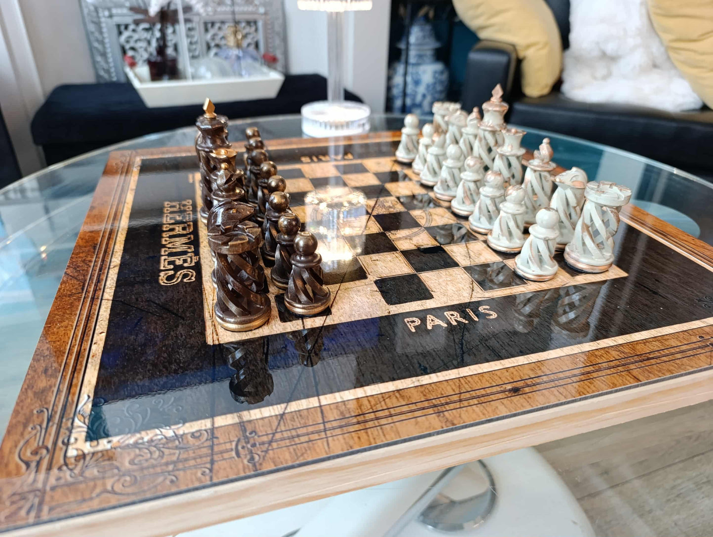 Scacchiera Hermès " Tradition " ( Kleiner Artist )