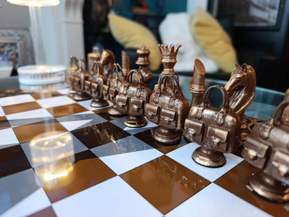 Scacchiera Louis " Pelle Reale" ( Kleiner Artist )