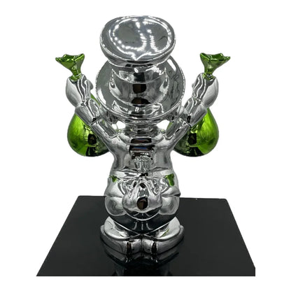 Paperone Silver Pop Art - Scultura Naor26 - Moon24