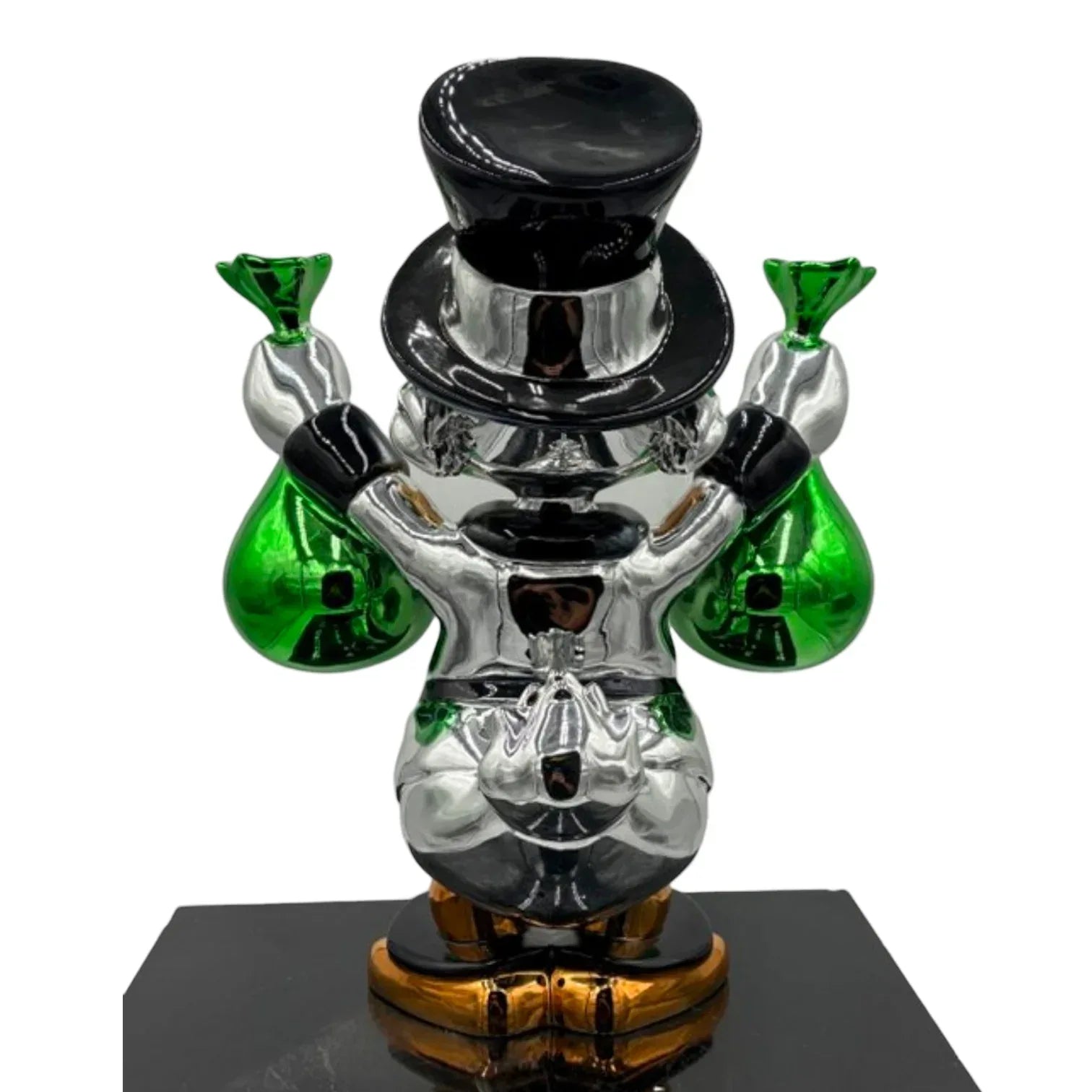 Paperone Green Pop Art - Scultura Naor26 - Moon24