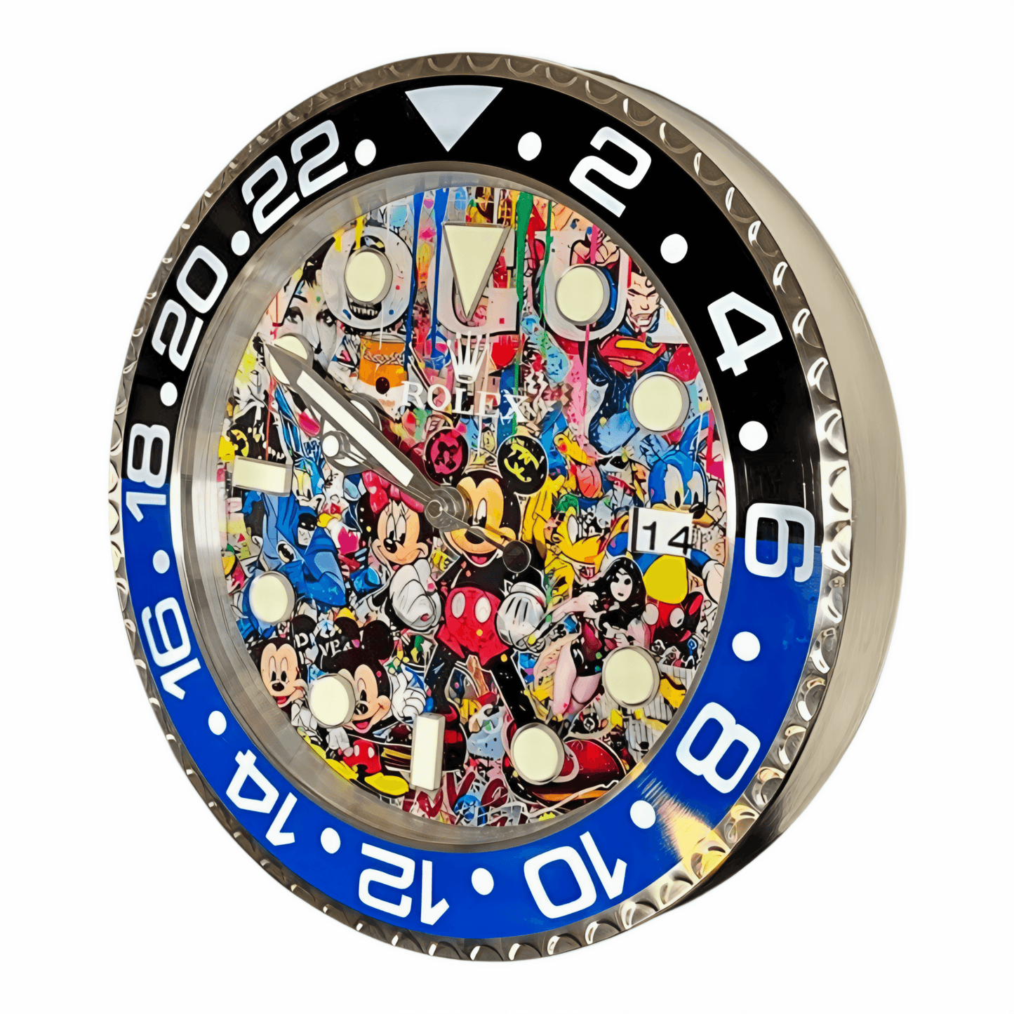 Orologio da Parete Custom Pop Art – Icons Disney Gmt Edition