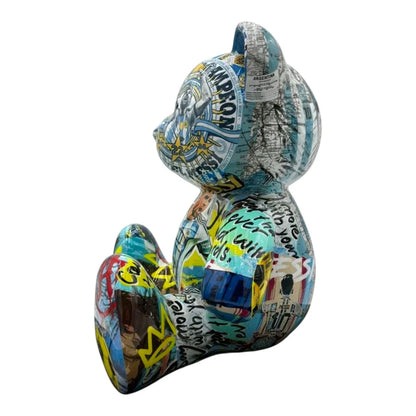 Teddy Bear Messi Argentina – Limited Edition Art Sculpture | Naor26