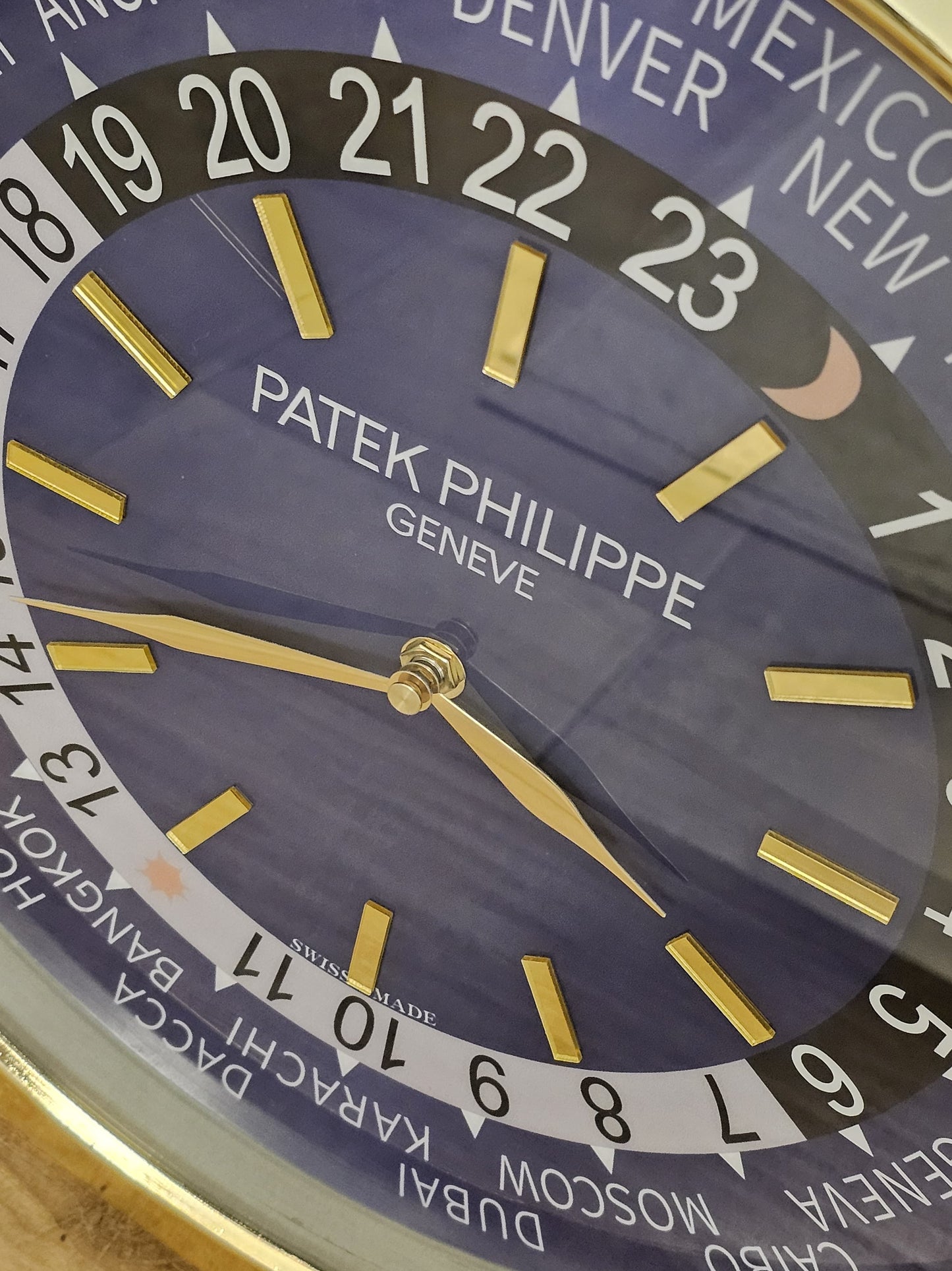 Orologio Patek Philippe World Time  40cm