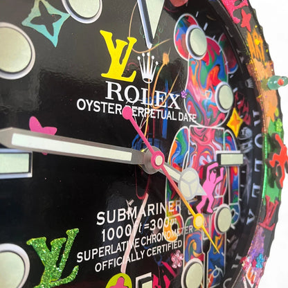 Orologio da Parete Custom Pop Art – Sub Bearbrick Edition