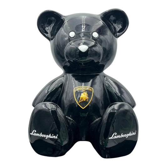Teddy For Black Lambo – Scultura Pop Art Edizione Limitata | Naor26