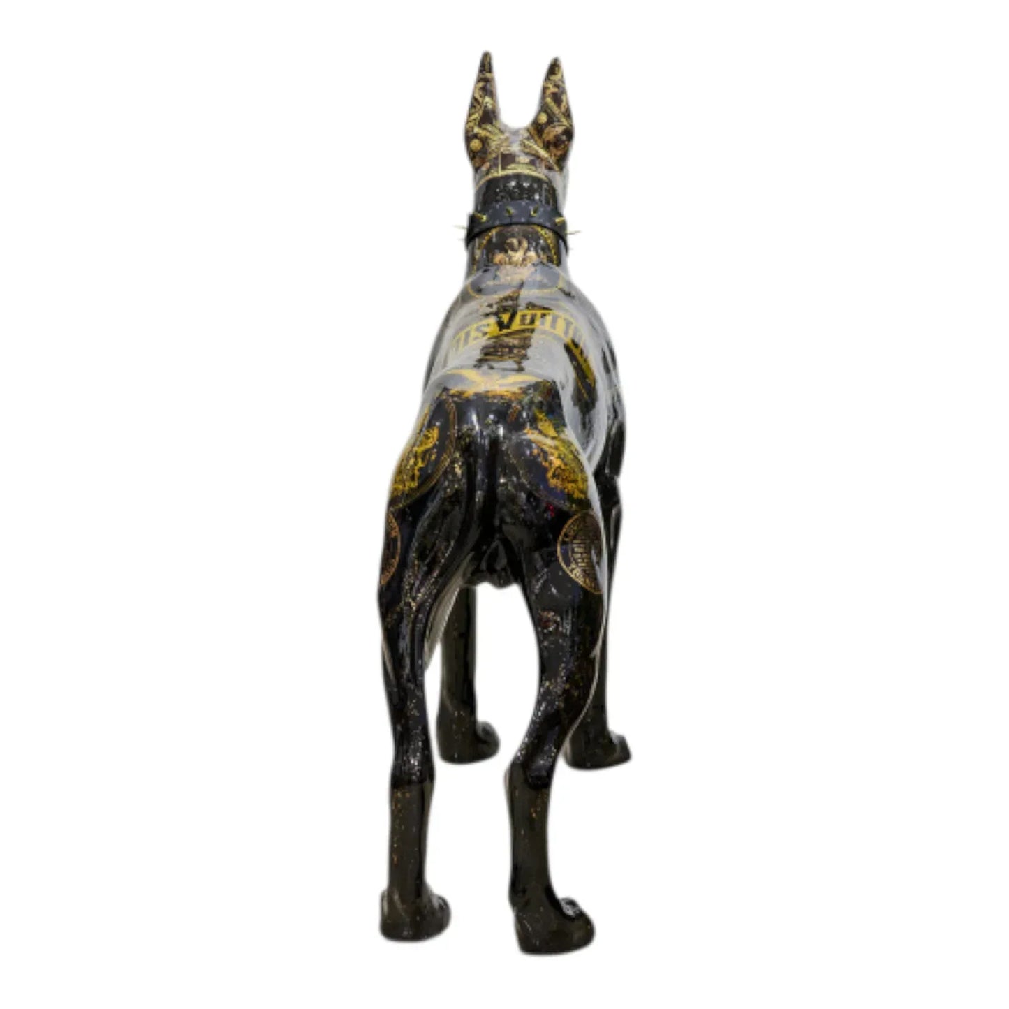 Dog "LV Gold Danish Dog" (Ghost Art ) - Moon24