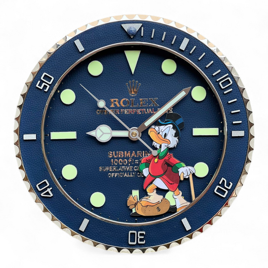Orologio da Parete Custom Pop Art – Sub Donald Duck Edition