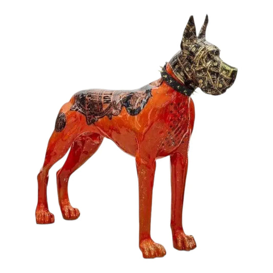 Dog "LV Red Danish Dog" (Ghost Art ) - Moon24