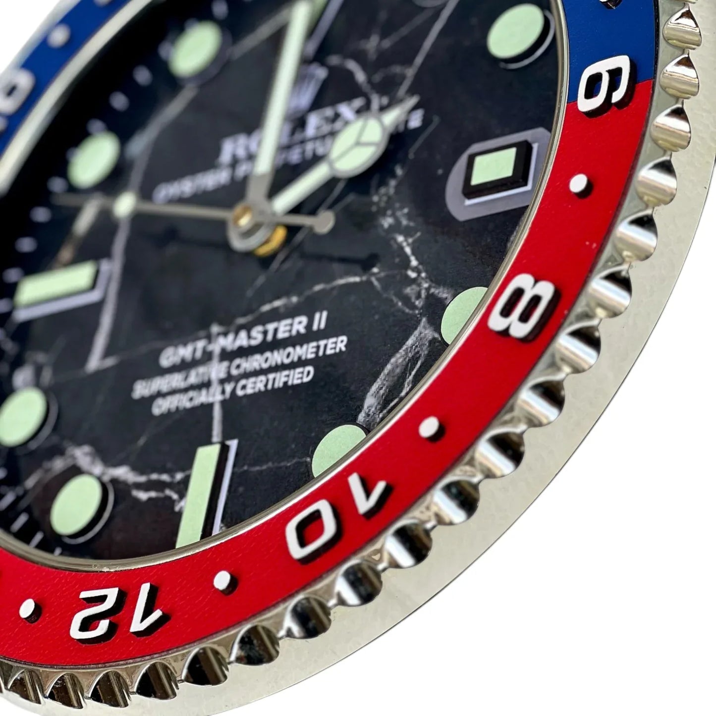 Custom Wall Clock – Marble Edition | Moon24