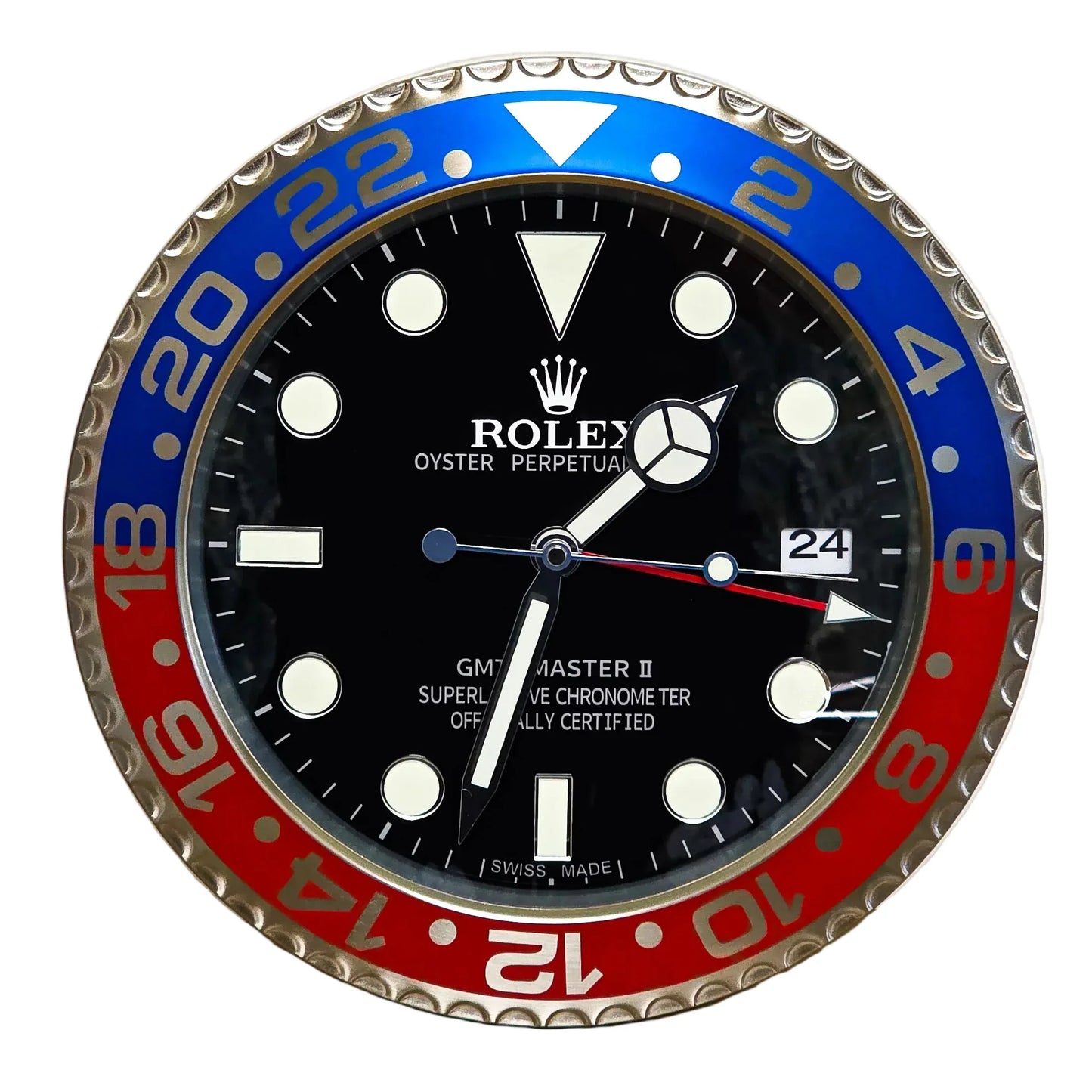 Orologio da Parete Gmt 35cm Data