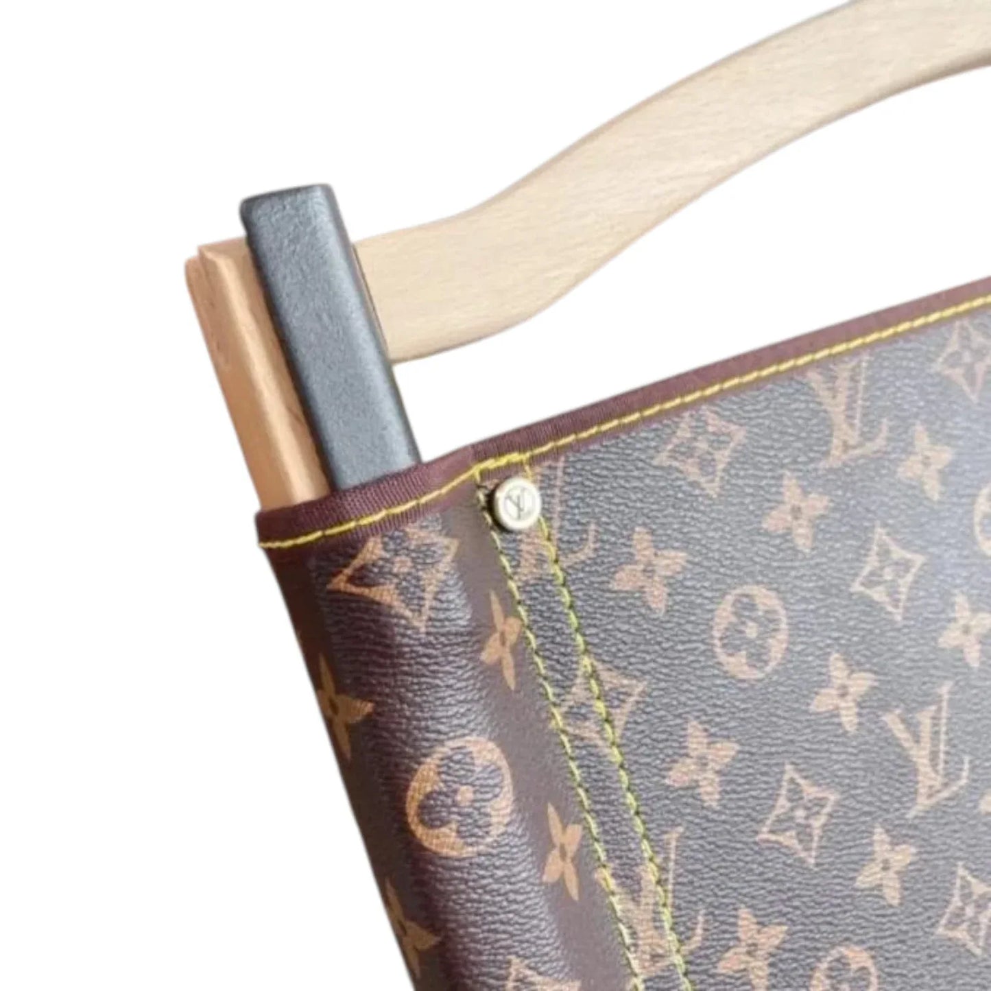 Set Arredo Custom Luxury Ispirato a Louis Vuitton | Tavolo Rotondo + 2 Sedie