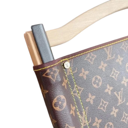 Set Arredo Custom Luxury Ispirato a Louis Vuitton | Tavolo Rotondo + 2 Sedie