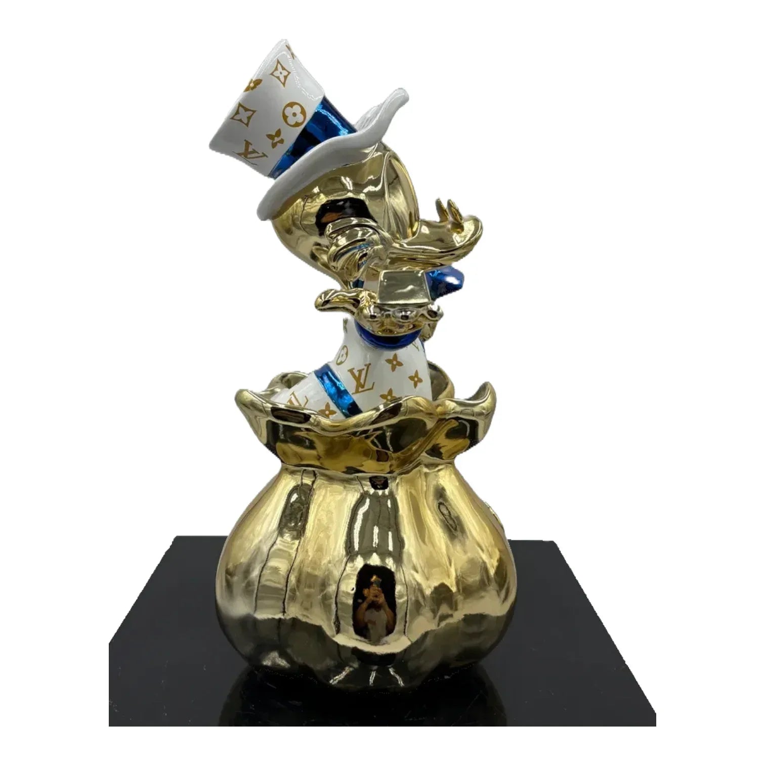 Paperone Luxe LV Pop Art - Scultura Artistica Naor26 - Moon24