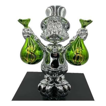Paperone Silver Pop Art - Scultura Naor26 - Moon24