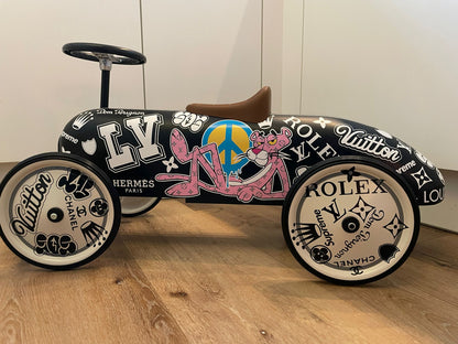 " Pink Panther" Vintage Pop Art Car