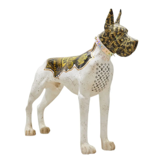 Dog "LV Danish White" (Ghost Art ) - Moon24