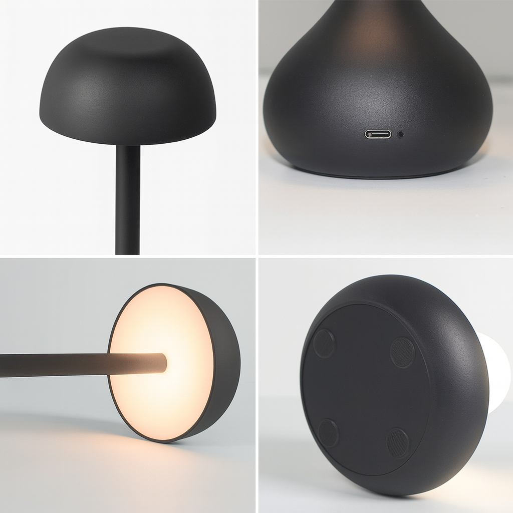 Lampada da tavolo Moon Cleo