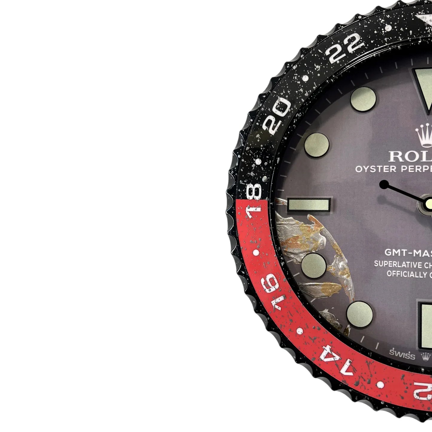 Wanduhr Custom – Fake World Edition | Moon24